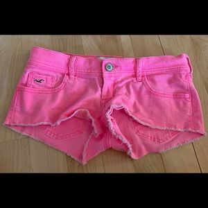 Pink summer shorts